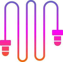 Jumping rope Vector Icon Design