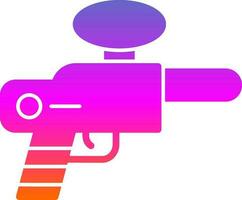 diseño de icono de vector de paintball