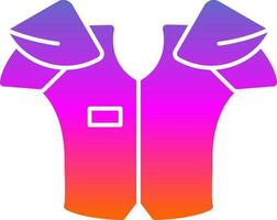 Shoulder pads Vector Icon Design