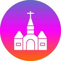 Cathedral Vector Icon Design