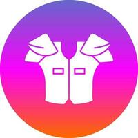 Shoulder pads Vector Icon Design