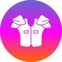 Shoulder pads Vector Icon Design