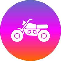 Motorbike Vector Icon Design