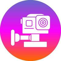 Action camera Vector Icon Design