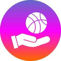 Basketball Vector Icon Design