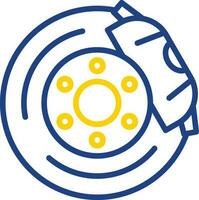 Brake disc Vector Icon Design