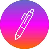 Fountain pen Vector Icon Design