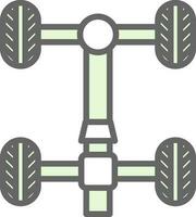 Chassis Vector Icon Design