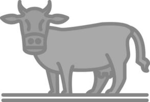 Cow Vector Icon Design