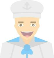 Sailor Vector Icon Design