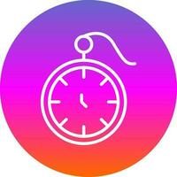 Pocket watch Vector Icon Design