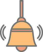 diseño de icono de vector de campana