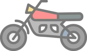 Motorbike Vector Icon Design