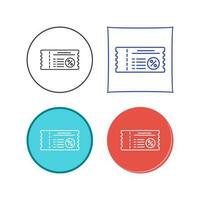 Voucher Vector Icon