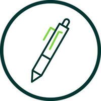 Fountain pen Vector Icon Design