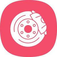 Brake disc Vector Icon Design