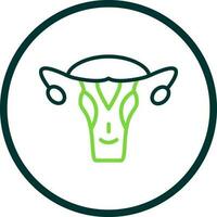 Uterus Vector Icon Design