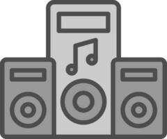 Speaker Vector Icon Design