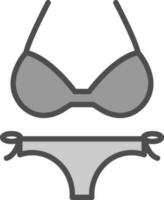 bikini vector icono diseño