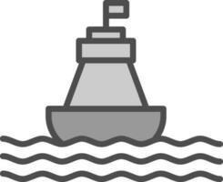 Buoy Vector Icon Design