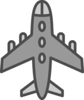 Plane Vector Icon Design