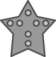 Starfish Vector Icon Design