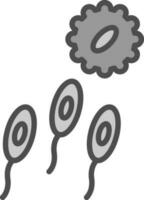 Sperm Vector Icon Design