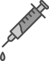 Syringe Vector Icon Design