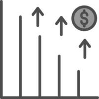 Growth Vector Icon Design