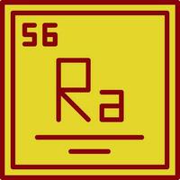 Radium Vector Icon Design