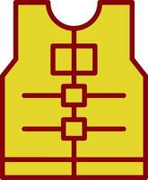 Life jacket Vector Icon Design