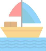 Boat Vector Icon Design