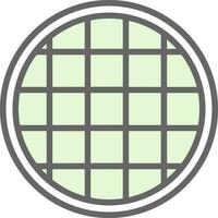 Waffle Vector Icon Design