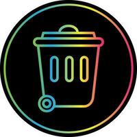 Recycle bin Vector Icon Design