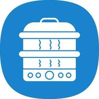 Steamer Vector Icon Design