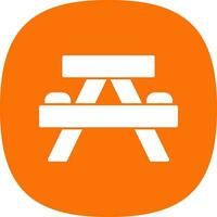 Bench Vector Icon Design