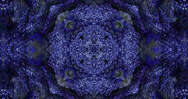 Abstract kaleidoscope video