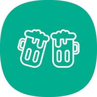 Beer mug Vector Icon Design