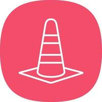 Cone Vector Icon Design