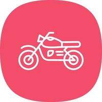 diseño de icono de vector de moto