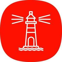 Lighthouse Vector Icon Design