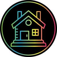 Cabin Vector Icon Design