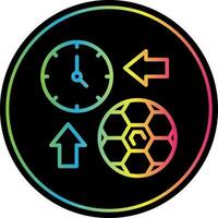 diseño de icono de vector de tiempo