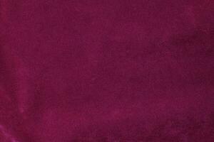 Pink velvet fabric texture used as background. pink fabric background of soft and smooth textile material. There is space for text. photo