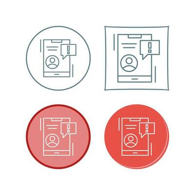 Notification Vector Icon