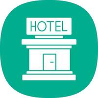 diseño de icono de vector de hotel