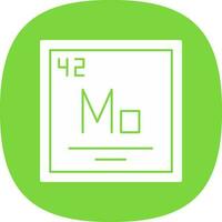 Molybdenum Vector Icon Design