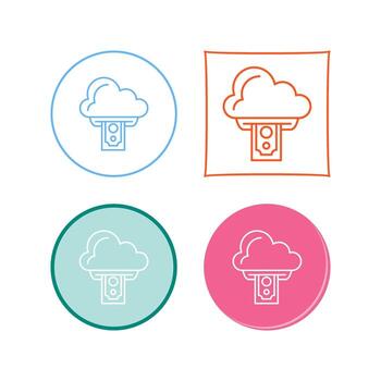 Cloud Computing Vector Icon