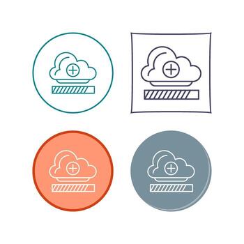 icono de vector de carga