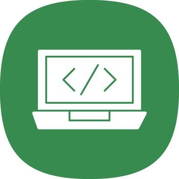Coding Vector Icon Design